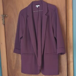 Maurices Deep Purple Blazer